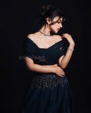 Sensational Heroine Sreeleela in a Black Dress Pictures 03