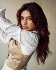 Sexy Sreeleela in a Beige Vest over a White Shirt and Beige Pants Photos 01 Sexy Sreeleela in a Beige Vest over a White Shirt and Beige Pants Photos 01