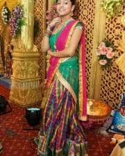 Sexy Vithika Sheru Traditional Photos 12