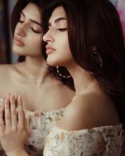 Stunning Sreeleela in a Floral Tulle Off Shoulder Dress Pictures 05 Stunning Sreeleela in a Floral Tulle Off Shoulder Dress Pictures 05