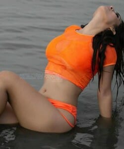 Wet Indian Model Neha Malik Steamy Picture 01