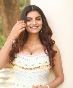 Actress Anveshi Jain At Commitment Movie Trailer Launch Pictures 46