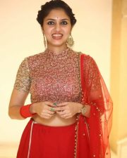 Actress Apsara Gayatri at Gandharwa Movie Pre Release Event Pictures 02