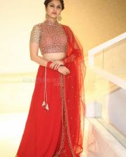 Actress Apsara Gayatri at Gandharwa Movie Pre Release Event Pictures 06