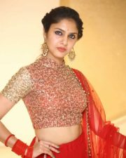 Actress Apsara Gayatri at Gandharwa Movie Pre Release Event Pictures 10