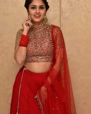 Actress Apsara Gayatri at Gandharwa Movie Pre Release Event Pictures 21