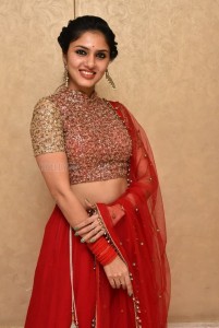 Actress Apsara Gayatri at Gandharwa Movie Pre Release Event Pictures 22