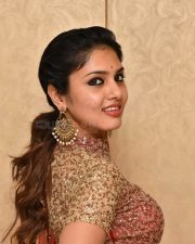 Actress Apsara Gayatri at Gandharwa Movie Pre Release Event Pictures 24