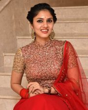 Actress Apsara Gayatri at Gandharwa Movie Pre Release Event Pictures 34