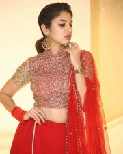 Actress Apsara Gayatri at Gandharwa Movie Pre Release Event Pictures 38
