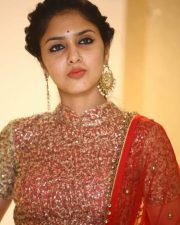 Actress Apsara Gayatri at Gandharwa Movie Pre Release Event Pictures 42