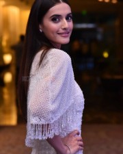 Actress Divyansha Kaushik at Ramarao On Duty Movie Trailer Launch Pictures 15