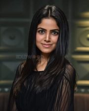 Actress Drishika Chander at The Story Of a Beautiful Girl Movie First Look Launch Pictures 02