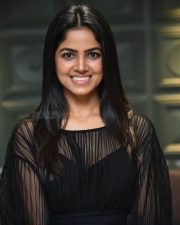 Actress Drishika Chander at The Story Of a Beautiful Girl Movie First Look Launch Pictures 23