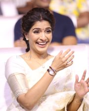 Actress Varalaxmi SarathKumar at Saraswathi Movie Pre Release Event Photos 12