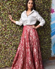 Actress Varalaxmi Sarathkumar at Hanu Man Interview Pictures 29