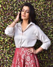 Actress Varalaxmi Sarathkumar at Hanu Man Interview Pictures 30