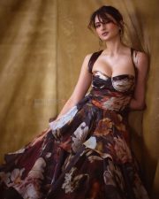 Attractive Palak Tiwari in a Cleavage Revealing Floral Print Corset Gown Photos 02 Attractive Palak Tiwari in a Cleavage Revealing Floral Print Corset Gown Photos 02