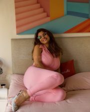 Dating Coach Anveshi Jain in a Pink Jumpsuit Photos 02 Dating Coach Anveshi Jain in a Pink Jumpsuit Photos 02