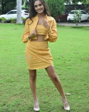 Heroine Divyansha Kaushik at Ramarao On Duty Movie Interview Photos 04