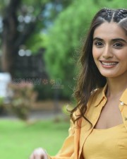 Heroine Divyansha Kaushik at Ramarao On Duty Movie Interview Photos 07