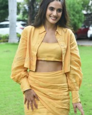 Heroine Divyansha Kaushik at Ramarao On Duty Movie Interview Photos 10