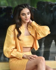 Heroine Divyansha Kaushik at Ramarao On Duty Movie Interview Photos 30