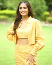 Heroine Divyansha Kaushik at Ramarao On Duty Movie Interview Photos 57