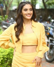 Heroine Divyansha Kaushik at Ramarao On Duty Movie Interview Photos 68