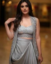 Heroine Divyansha Kaushik at Takkar Prerelease Event Photos 32