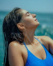 Hot Anushka Sen in a Blue Swimsuit Vacation Pictures 08 Hot Anushka Sen in a Blue Swimsuit Vacation Pictures 08