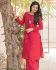 Kerala Story Actress Siddhi Idnani Red Pictures 02