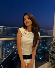 Pretty Anushka Sen in a White Top and Blue Full Length Skirt Pictures 05 Pretty Anushka Sen in a White Top and Blue Full Length Skirt Pictures 05