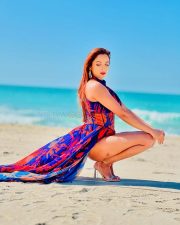 Sexy Indian Martial Artist and Model Pooja Bhalekar Beach Photoshoot Pictures 06