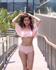 Sexy Shraddha Arya in a Pastel Bikini Photos 02
