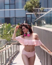 Sexy Shraddha Arya in a Pastel Bikini Photos 03