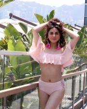Sexy Shraddha Arya in a Pastel Bikini Photos 04