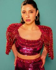 Actress Mahira Khan Red Dress Photoshoot Pictures 01
