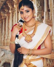 Actress Adhiti Traditional Photo Shoot Pictures 03