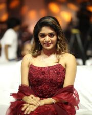 Actress Aditi Shankar at Bhairavam Movie Pre Release Event Pictures 24