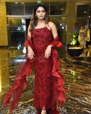 Actress Aditi Shankar at Bhairavam Movie Pre Release Event Pictures 31