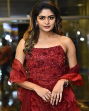 Actress Aditi Shankar at Bhairavam Movie Pre Release Event Pictures 32