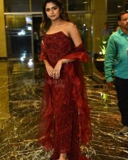 Actress Aditi Shankar at Bhairavam Movie Pre Release Event Pictures 34