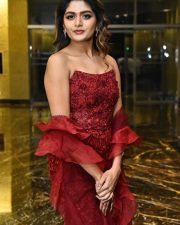 Actress Aditi Shankar at Bhairavam Movie Pre Release Event Pictures 39