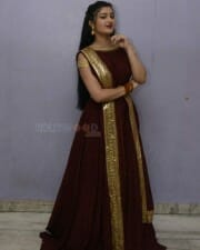 Actress Akshitha At Prementha Panichese Narayana Pre release Event Stills 01