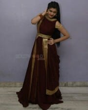 Actress Akshitha At Prementha Panichese Narayana Pre release Event Stills 02