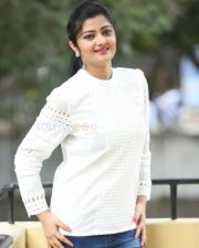 Actress Akshitha At Prementha Panichese Narayana Press Meet Photos 13