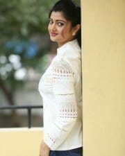 Actress Akshitha At Prementha Panichese Narayana Press Meet Photos 20