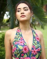 Actress Garima Chouhan at Seetha Kalyana Vaibhogame Movie Trailer Launch Event Pictures 48