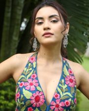 Actress Garima Chouhan at Seetha Kalyana Vaibhogame Movie Trailer Launch Event Pictures 53